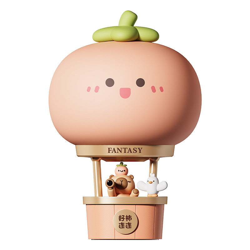 Hot Air Balloon With Cute Animals LED Night Lamp (5-9 Working Days Delivery)