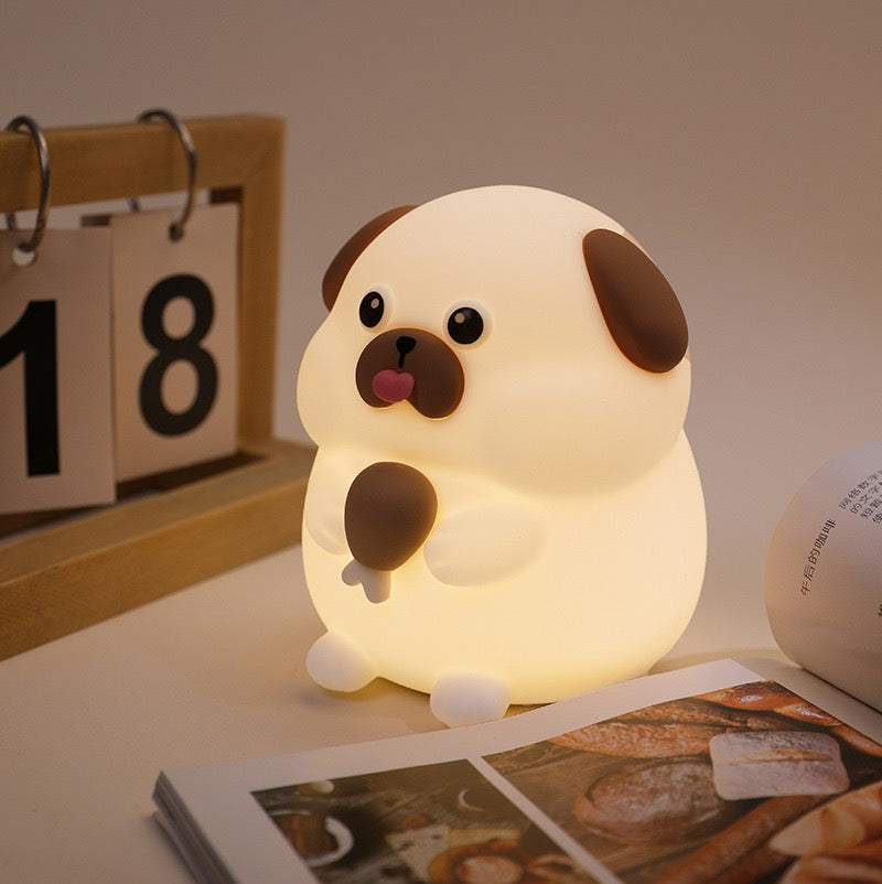 Foodie Puppy Silicone LED Night Lamp (5-9 Working Days Delivery)