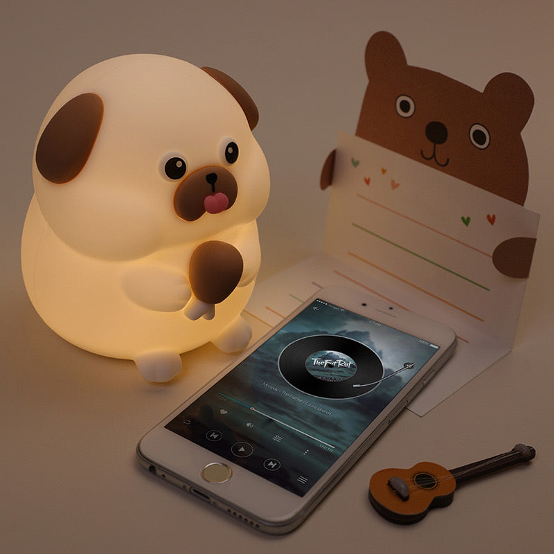 Foodie Puppy Silicone LED Night Lamp (5-9 Working Days Delivery)