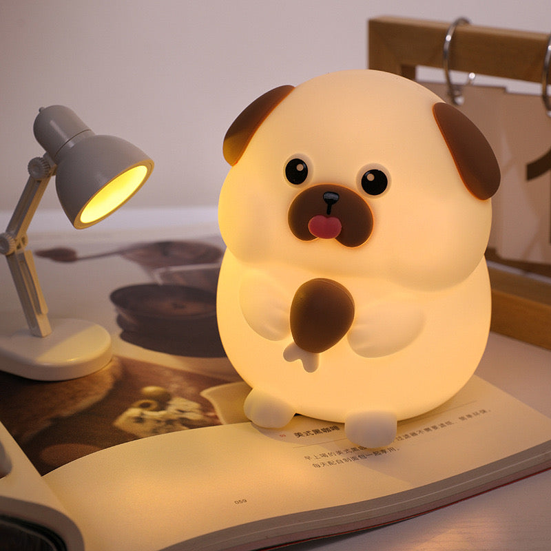 Foodie Puppy Silicone LED Night Lamp (5-9 Working Days Delivery)