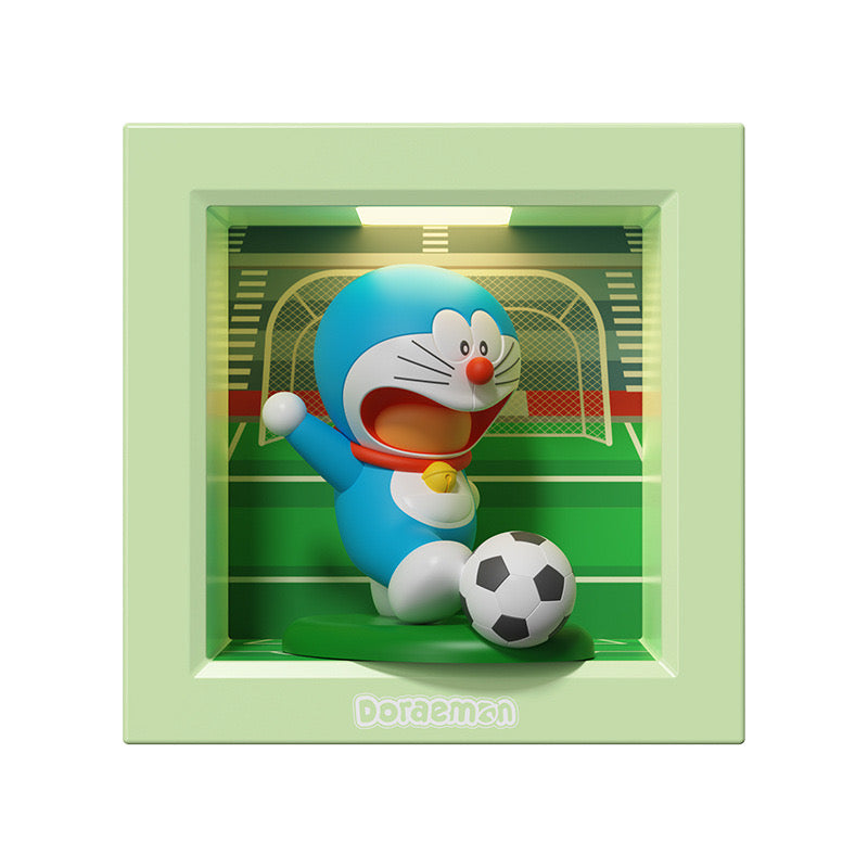 << 1-4 DAYS DELIVERY >> Doraemon Framed Figurine Night Lamp