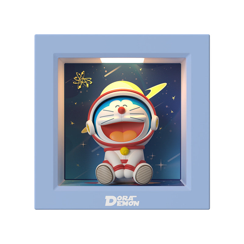 << 1-4 DAYS DELIVERY >> Doraemon Framed Figurine Night Lamp