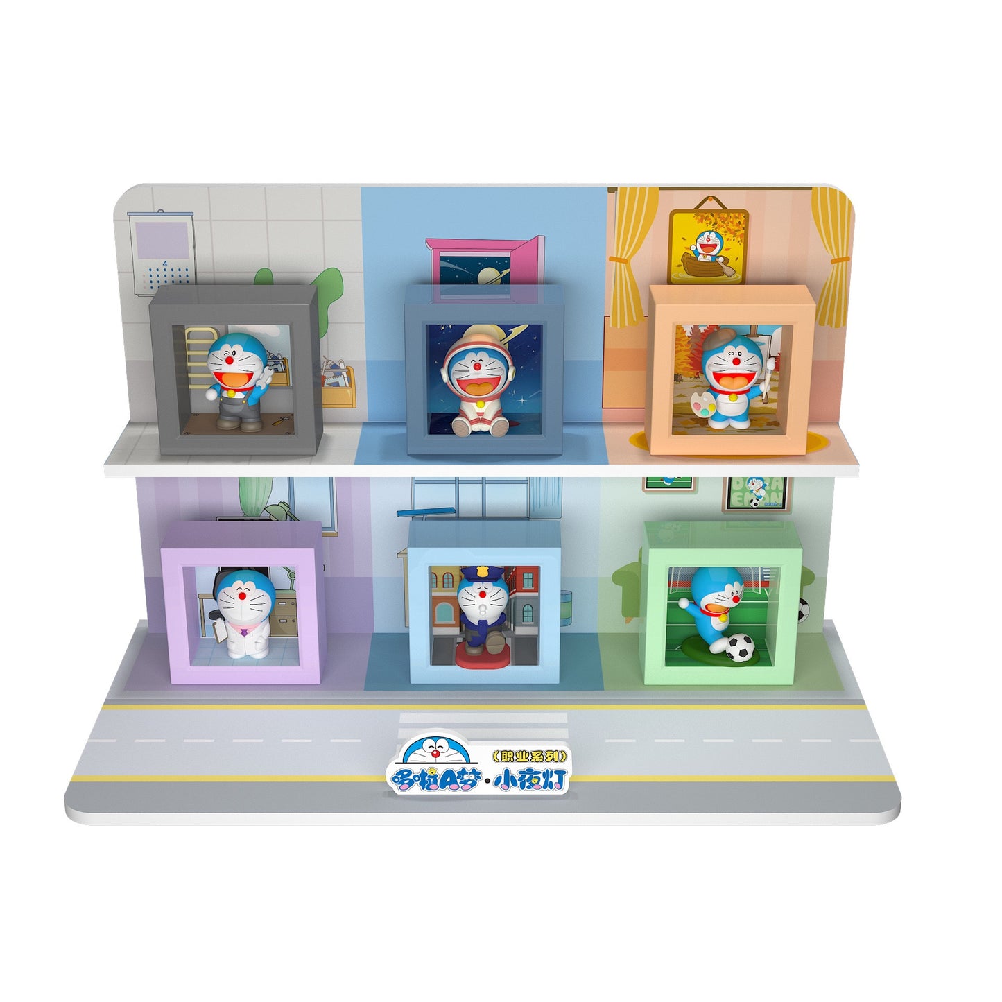 << 1-4 DAYS DELIVERY >> Doraemon Framed Figurine Night Lamp