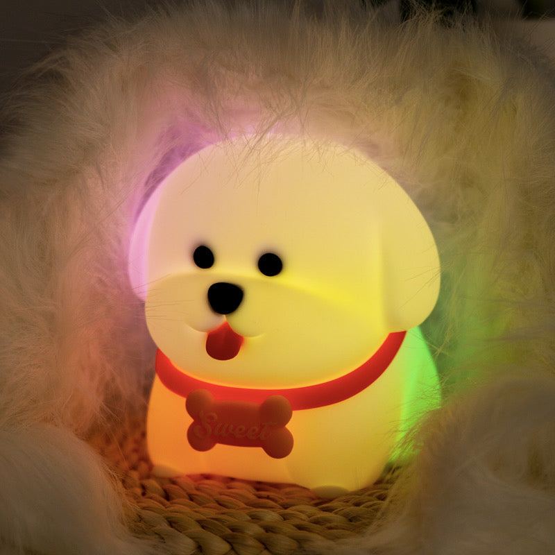 << READY STOCK >> Cute Puppy LED Night Lamp