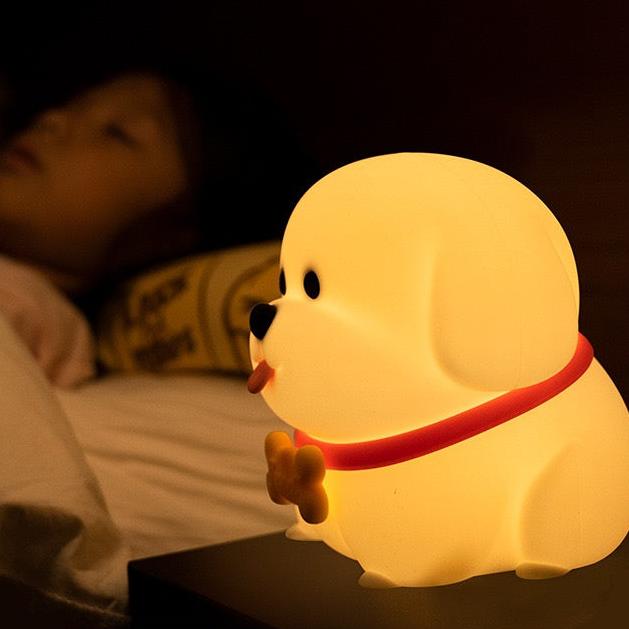 << READY STOCK >> Cute Puppy LED Night Lamp