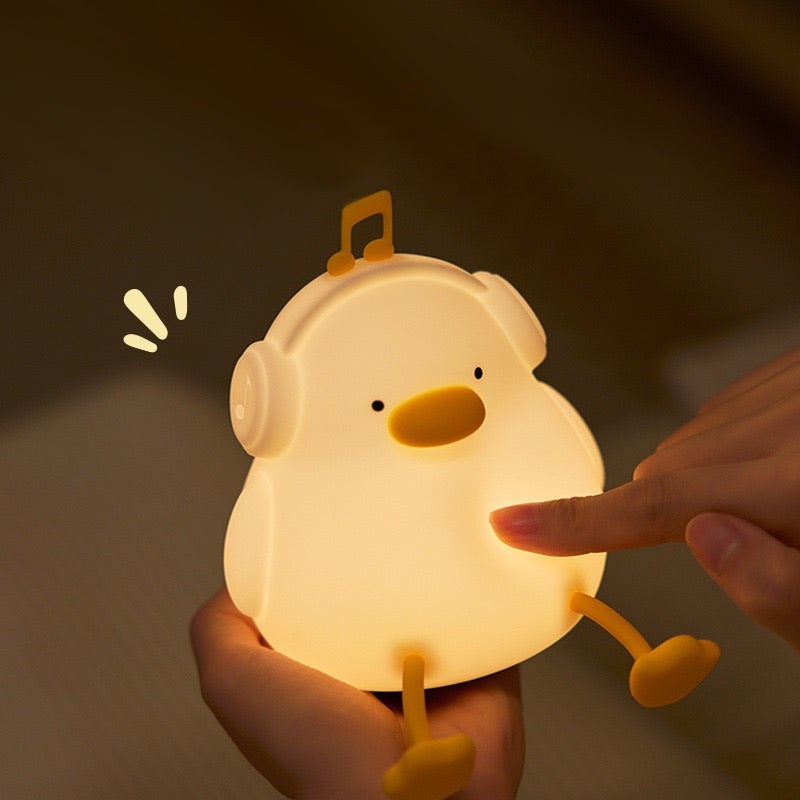 << 1 - 4 DAYS DELIVERY >> Hippy Duck LED Night Lamp
