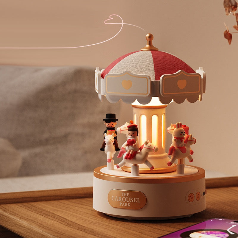 Carousel Decorative Bluetooth Speaker (5-9 Working Days Delivery)