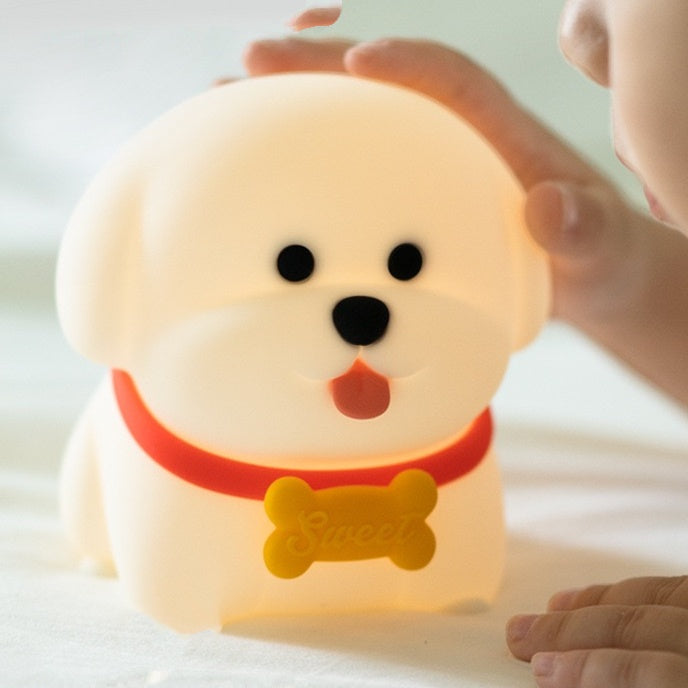 << READY STOCK >> Cute Puppy LED Night Lamp