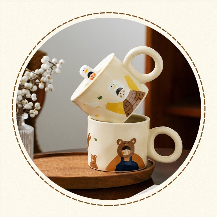 Wildlife Girl Ceramic Coffee Mug ( 5-9 Working Days Delivery )