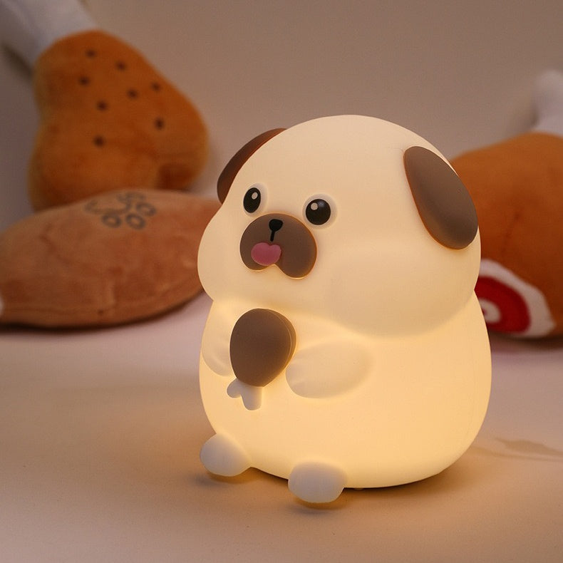 Foodie Puppy Silicone LED Night Lamp (5-9 Working Days Delivery)