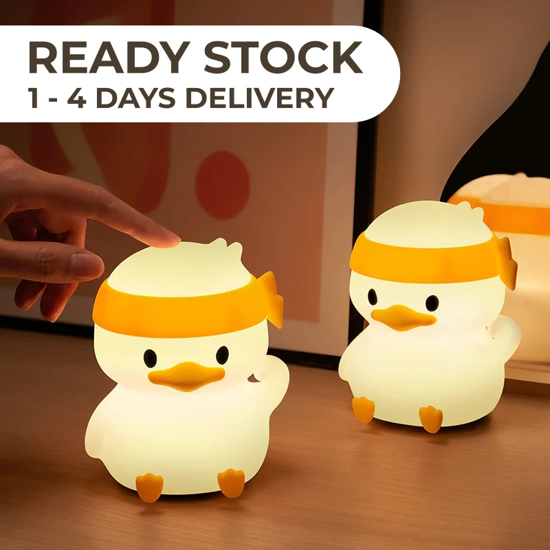 Gogo!! Duck Silicone LED Night Lamp (5- 9 WORKING DAYS DELIVERY)