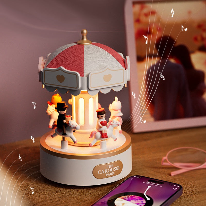 Carousel Decorative Bluetooth Speaker (5-9 Working Days Delivery)