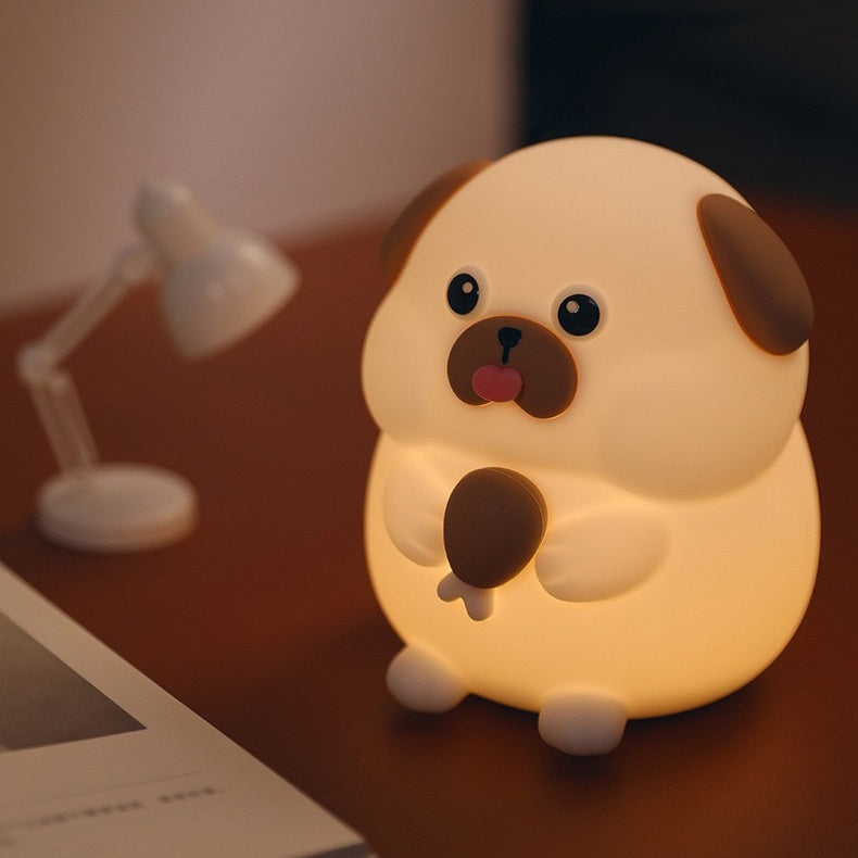 Foodie Puppy Silicone LED Night Lamp (5-9 Working Days Delivery)