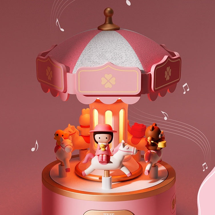 Carousel Decorative Bluetooth Speaker (5-9 Working Days Delivery)